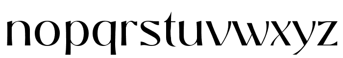 Auriviel SemiBold Font LOWERCASE