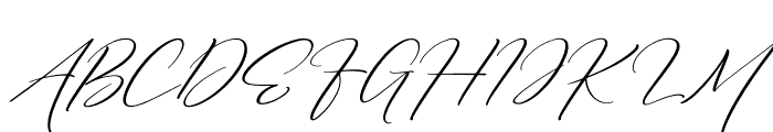 Auronifal Meribant Italic Italic Font UPPERCASE