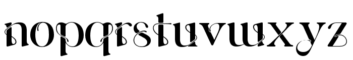 Aurora Decorative Typeface Regular Font LOWERCASE