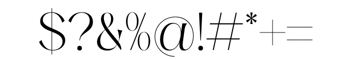 Aurora Magnollia Serif Font OTHER CHARS