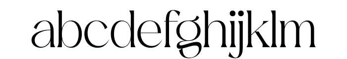Aurora Magnollia Serif Font LOWERCASE