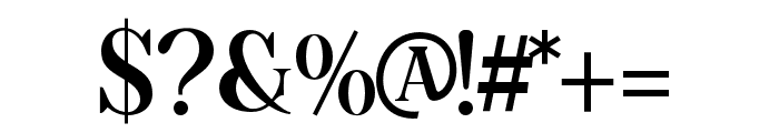 Aurothesia serif Font OTHER CHARS