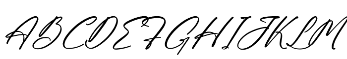 Aurttley Graffin Italic Font UPPERCASE