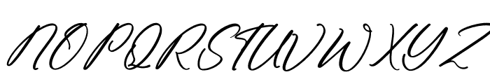 Aurttley Graffin Italic Font UPPERCASE