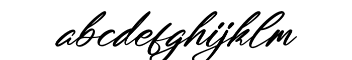 Aurttley Graffin Italic Font LOWERCASE