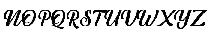 Austein-Script Font UPPERCASE