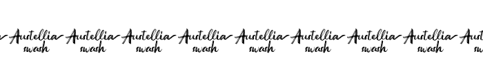 AustelliaSwash Font OTHER CHARS