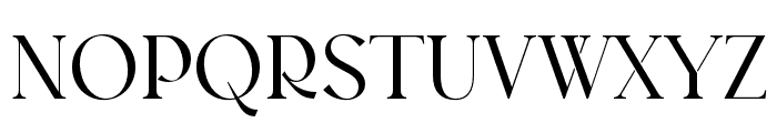 Austen Bold Font UPPERCASE