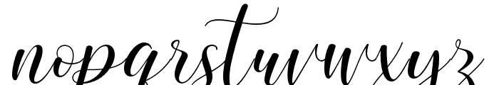 Austeria Script Font LOWERCASE