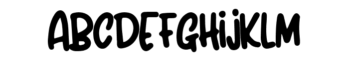 Austhine Font UPPERCASE