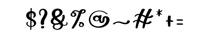 Austic Font OTHER CHARS