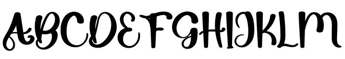 Austic Font UPPERCASE