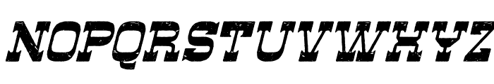 Austin Ghodes Italic Font UPPERCASE