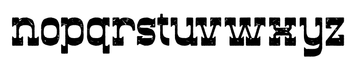 Austin Ghodes Font LOWERCASE