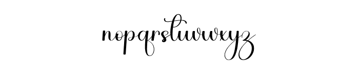 Austin Handmade Font LOWERCASE