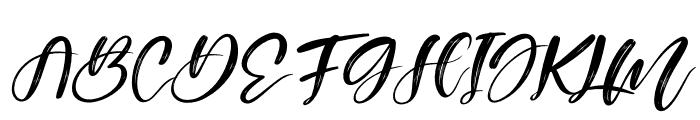 Australia Beauty Italic Font UPPERCASE