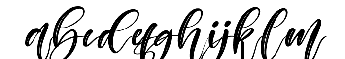 Australia Beauty Italic Font LOWERCASE