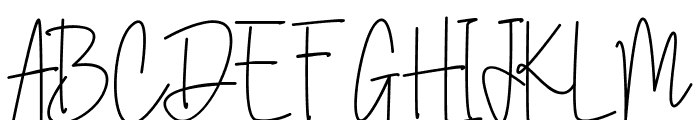 Australia Signature Font UPPERCASE