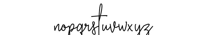 Australia Signature Font LOWERCASE
