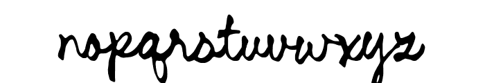 Austrian Torte Font LOWERCASE