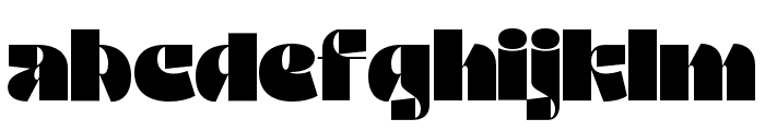 Austro Typeface Regular Font LOWERCASE