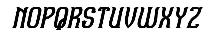 Austronesia Bold Italic Font UPPERCASE