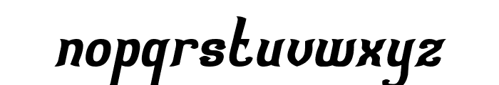 Austronesia Bold Italic Font LOWERCASE
