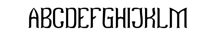 Austronesia-Light Font UPPERCASE