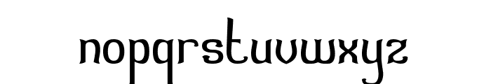 Austronesia-Light Font LOWERCASE