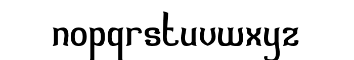 Austronesia Font LOWERCASE