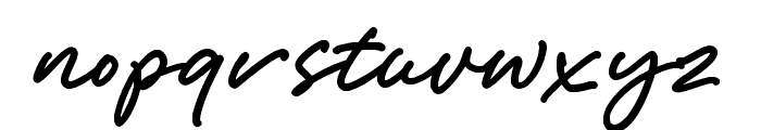 Autentico without ligatures Font LOWERCASE