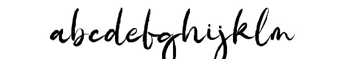 Autha Euthentic Font LOWERCASE