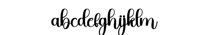 Authententic Font LOWERCASE