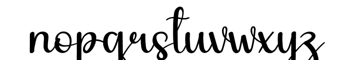 Authentic Christmas Font LOWERCASE