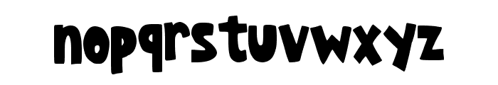 Authentic Comic Regular Font LOWERCASE