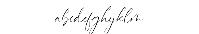 Authentic Harmony Font LOWERCASE