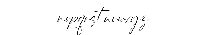 Authentic Harmony Font LOWERCASE