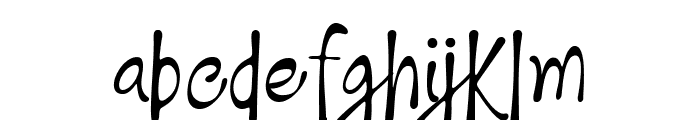 Authentic Signature Regular Font LOWERCASE