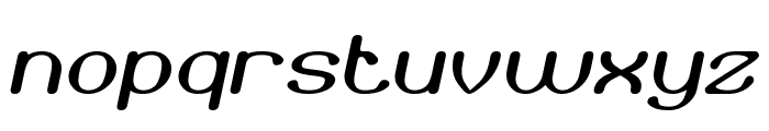 Authentic Style Bold Italic Font LOWERCASE
