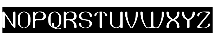 Authentic Style-Inverse Font UPPERCASE