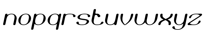 Authentic Style Italic Font LOWERCASE