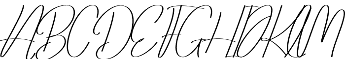 Authentic Style Font UPPERCASE