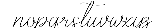 Authentic Style Font LOWERCASE