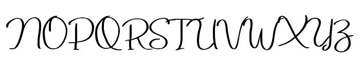 Authentic Type Font UPPERCASE
