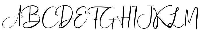 Authentical Font UPPERCASE