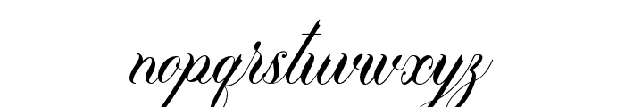 AuthenticsPoetry Font LOWERCASE