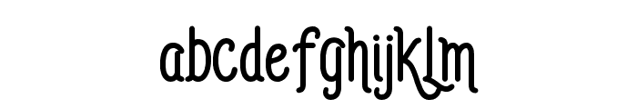 Auther Font LOWERCASE