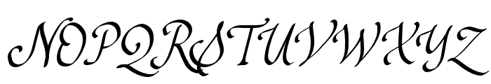 Author Desire Italic Font UPPERCASE