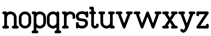 Authoring Font LOWERCASE