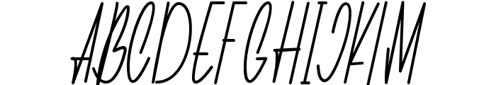 AuticaMonthgel Font UPPERCASE